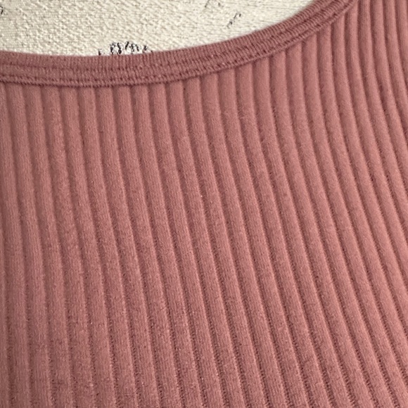 Free People | XTZ Ribbed Baby Tee Java - Picture 6 of 8